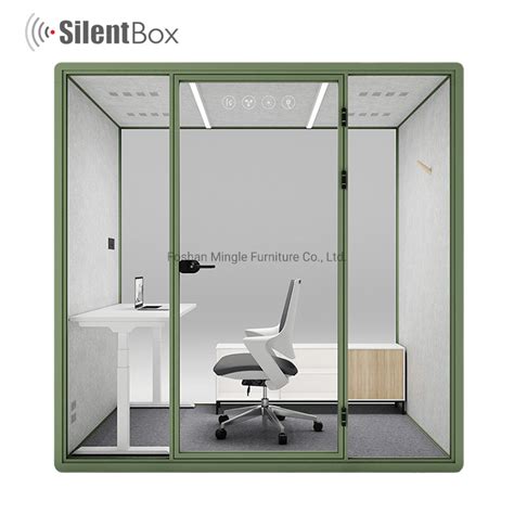 Movable Indoor Acoustic Meeting Pod Sound Proof Meeting Booth