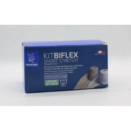 Kit Biflex Short Stretch Bande Lastique Compression