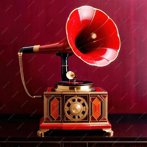 Premium Photo Vintage Gramophone Old Music Record Player Retro Art