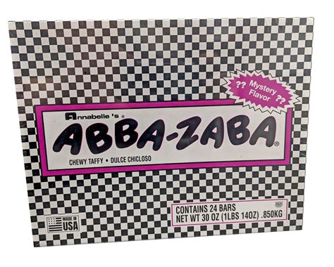 DISCONTINUED ITEM - Abba Zaba 1.25oz Candy Bar Mystery Flavor — b.a ...