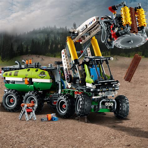 ЛЕГО 42080 купить, LEGO® Technic - “Машина для заготовки леса 2 в 1”