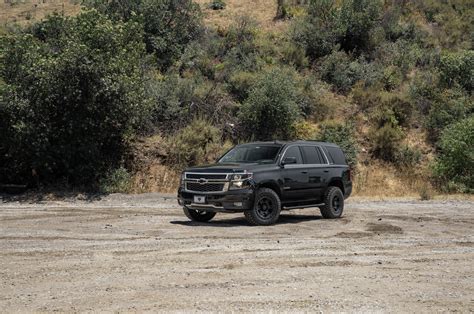 2017 Chevy Tahoe | BD-O801 Textured Black Wheels