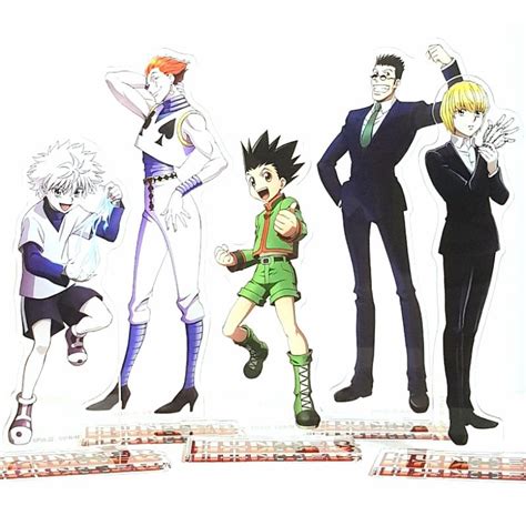 現貨 日版 獵人 10週年 壓克力立牌 小傑奇犽酷拉皮卡西索 全職獵人hunterxhunter 蝦皮購物