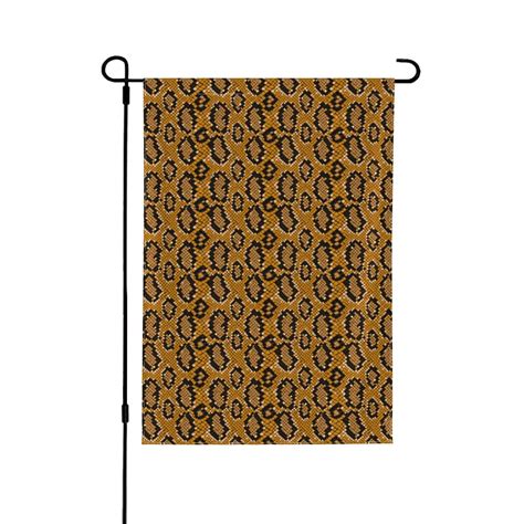 Coaee Snake Skin Double Sided Garden Flag, Weather Resistant Yard Flag
