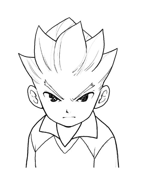 Coloriage Inazuma Eleven Imprimer Sur Coloriageenfant