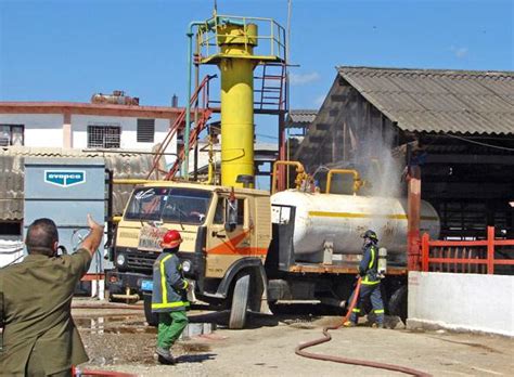 Controlan Derrame De Amoniaco En El Sur De La Ciudad De Guant Namo