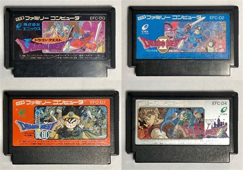 Купить DRAGON QUEST I-IV Nintendo FAMICOM набор jRPG-игры: отзывы, фото ...