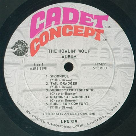 Howlin' Wolf - The Howlin' Wolf Album used LP US 1969 NM/VG