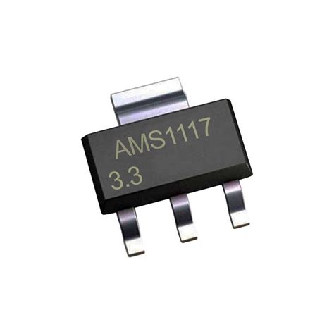 Regulador de Tensão 3,3V AMS1117 - SMD