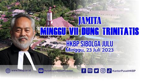 Jamita Minggu Vii Dung Trinitatis Kadep Marturia Youtube