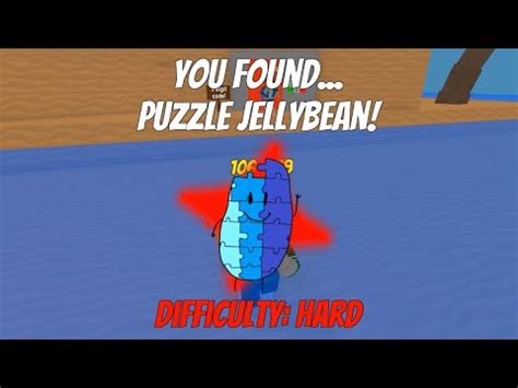 How To Get PUZZLE Jellybean In FIND THE JELLYBEANS Roblox YouTube