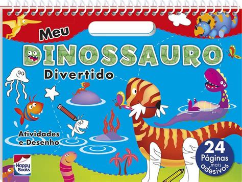 Meu Grande Livro De Rabiscar E Pintar Meu Dinossauro Divertido