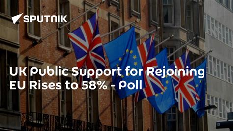 Uk Public Support For Rejoining Eu Rises To 58 Poll