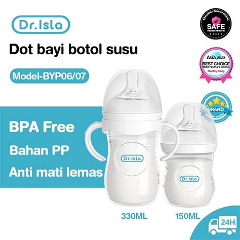 Jual Dr Isla Dot Bayi Botol Susu 150Ml 330Ml Botol Minum Bayi BPA Free