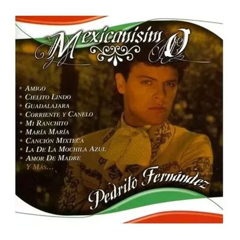 Cd Pedro Fern Ndez Mexican Simo Nuevo Y Sellado Cuotas Sin Inter S