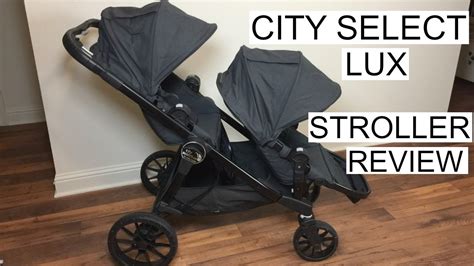 CITY SELECT LUX STROLLER REVIEW Baby Jogger Tara Henderson YouTube