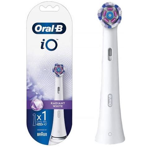 Oral B Io Radiant White T Te De Brosse Pour Brosse Dents Lectrique