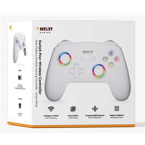 Omelet Gaming Switch Pro Wireless Controller Snow White Mission World