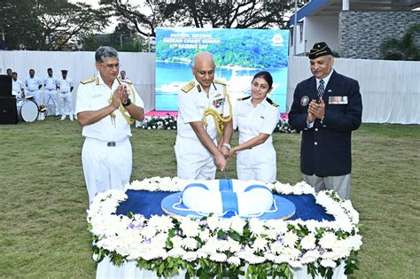 Indian Coast Guard Celebrates Its 47th Raising Day