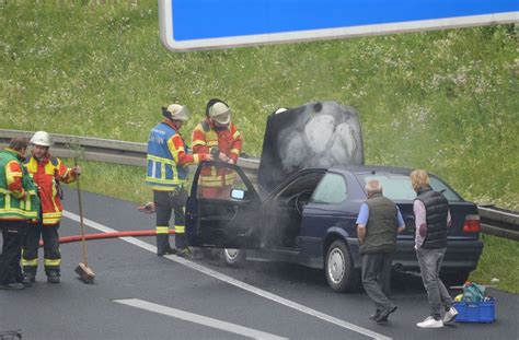 A Bei Leonberg Stau Nach Autobrand