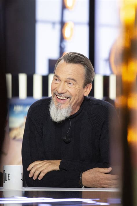 Photo Exclusif Florent Pagny Enregistrement de l émission Clique