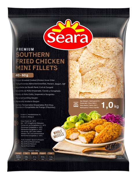 Southern Fried Chicken Mini Fillets Seara Meats Uk