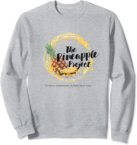 Amazon.com: Pineapple Project Merch Sweatshirt : Clothing, Shoes & Jewelry