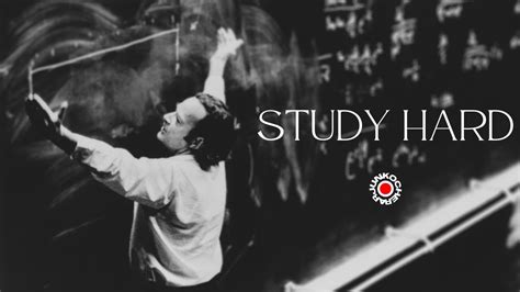 How To Study Hard Richard Feynman Youtube