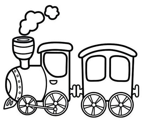 Steam Train Drawing Side View | Free download on ClipArtMag