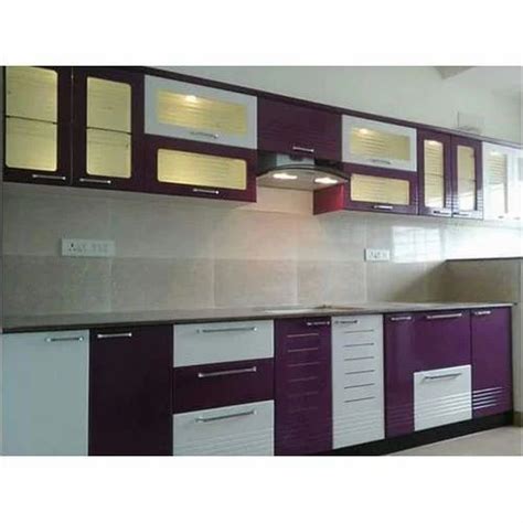 Modern PVC Laminate Kitchen Cabinet At Rs 180 Square Feet In Chennai