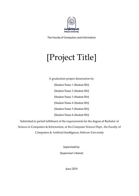 Gp Dissertation Cover Page Template Docx Docdroid