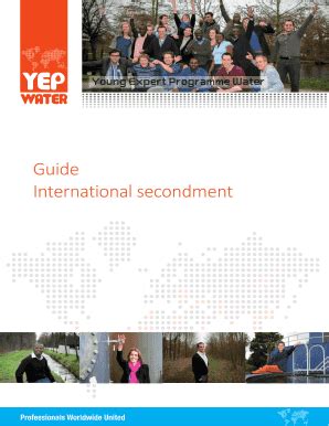 Fillable Online Guide International Secondment Yep Water Fax Email