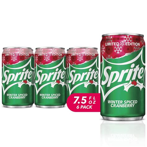 Sprite Winter Spice Cranberry 2019 Limited Edition Coke 12 Oz Can Soda