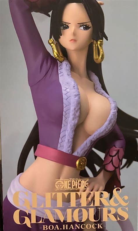 Banpresto One Piece Glitter Glamour Boa Hancock Purple Ver B Hobbies