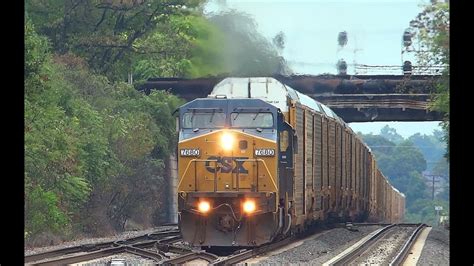 CSX C40 8W SD50 2 In St Denis YouTube