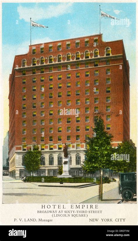 Hotel Empire New York Stock Photo Alamy