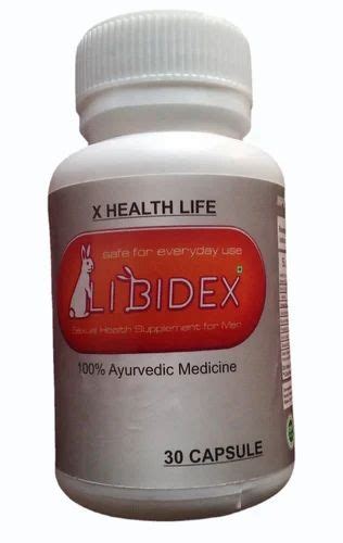 Libidex Capsule Testosterone Booster At Rs 1200bottle Testosterone Tablets And Capsules In