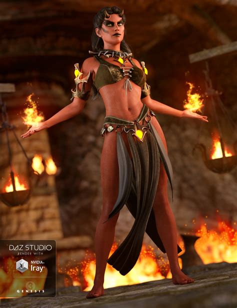 Daemon Outfit For Genesis Female S Daz D