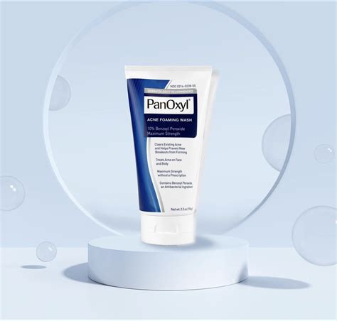 Panoxyl Acne Foaming Wash Benzoyl Peroxide 10 Maximum Strength