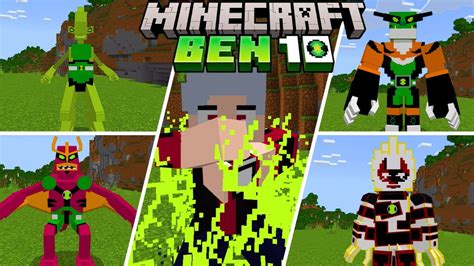 SAIU NOVA MELHOR ADDON DE BEN 10 OMNIVERSE PARA MINECRAFT PE 1 21