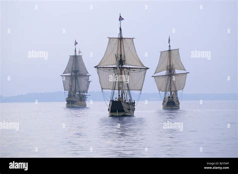 The Susan Constant Godspeed And Discovery Re Creations Of The Three