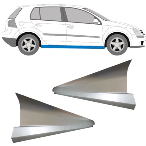 Dorpel Reparatiepanel Rechts Links Set Vw Golf