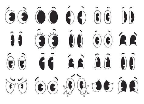 Simple Cartoon Eyes