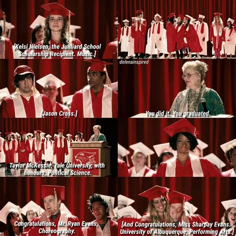 Pin On Disney High School Musical Quotes High School Music High