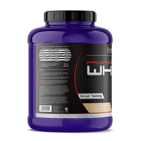 Ultimate Nutrition – PROSTAR 100% Whey Protein 80 Serv (5.28lbs/ 2.39kg ...