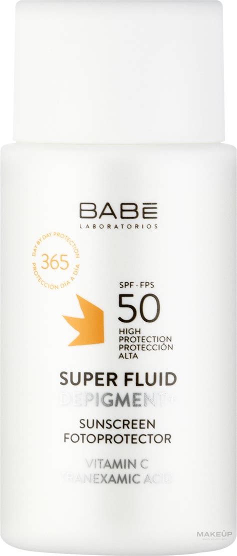 Sunscreen Depigmentant Fluid With Tranexamic Acid SPF 50 Babe