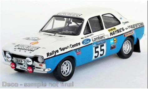 Miniature Ford Escort 1 43 Trofeu MK I RHD No 55 Rallye WM RAC Rallye