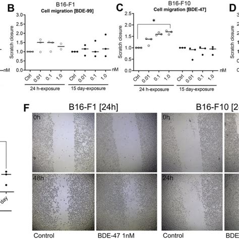 Colony Formation B16 F1 And B16 F10 Cells Were Exposed To BDE 47