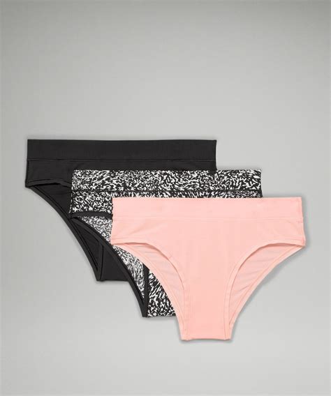 UnderEase Mid Rise Cheeky Bikini Underwear 3 Pack Editorialist