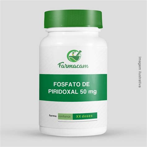 Piridoxal fosfato 50 mg você compra na Farmacam!